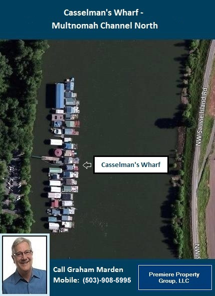 Floating Homes for Sale in Portland Oregon Casselman's Wharf