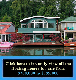 Floating Homes for Sale in Portland Oregon View All the Floating Homes for Sale in Portland Oregon from $700000 to $799999