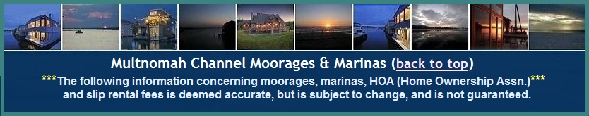Floating Homes for Sale in Portland Oregon Multnomah Channel Moorages