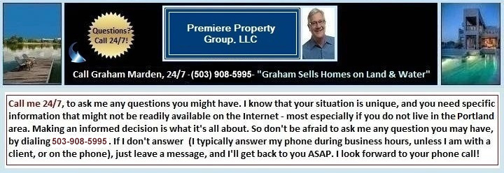 Floating Homes for Sale in Portland Oregon Call Me Banner